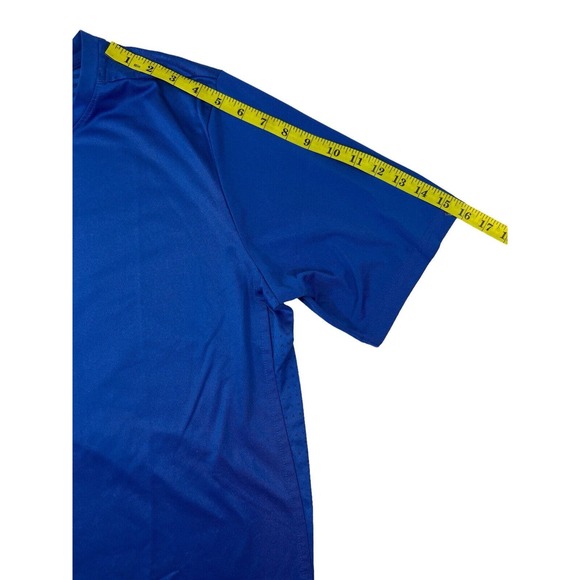 Nike Dri-Fit On Field Engineered‎ Blue Short Sleeve T-Shirt Sz L Boise Bronco - Picture 3 of 5